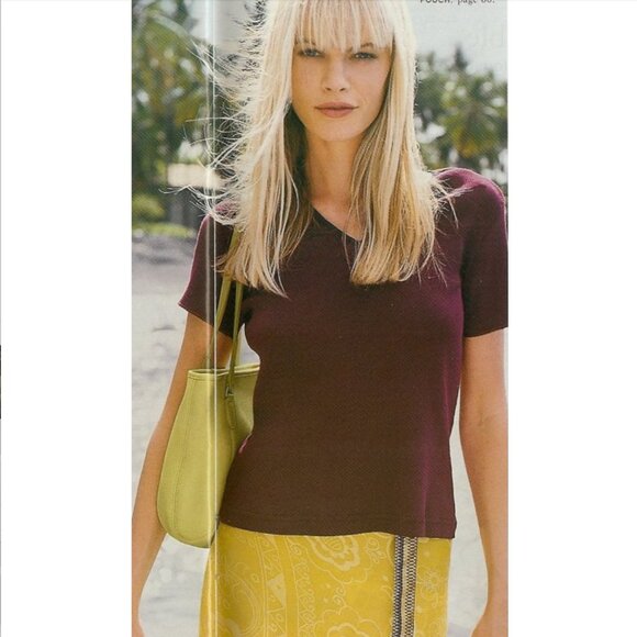 Coach Vintage - Medium Framed Pouch 9998 in Lime - USA 90s - Flaw (mold measles) - Picture 6 of 15